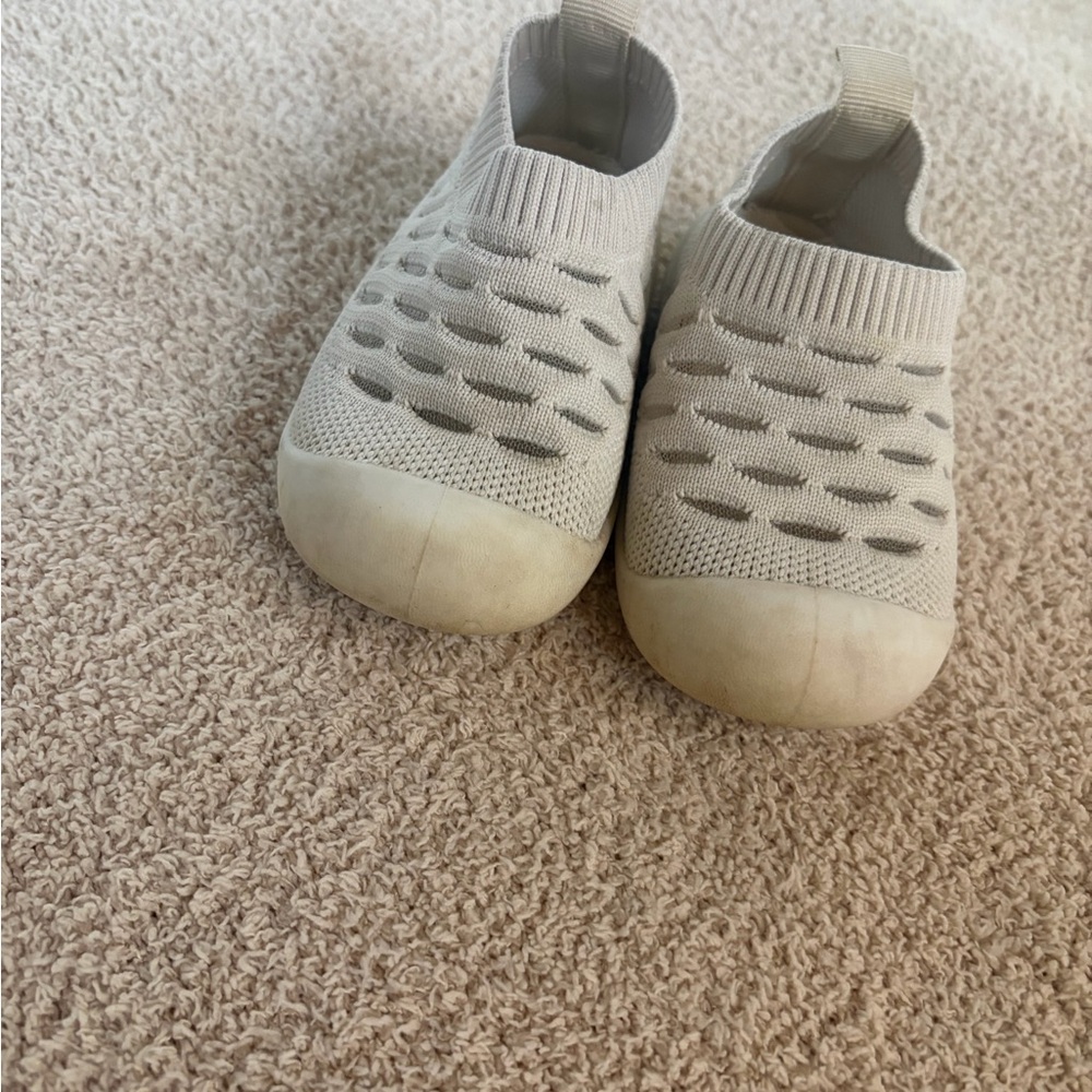 Barefoot first walker sock shoes
